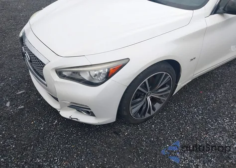 2017 Infiniti Q50 3.0T Premium z USA, uszkodzony, nr VIN JN1EV7AR3HM833084